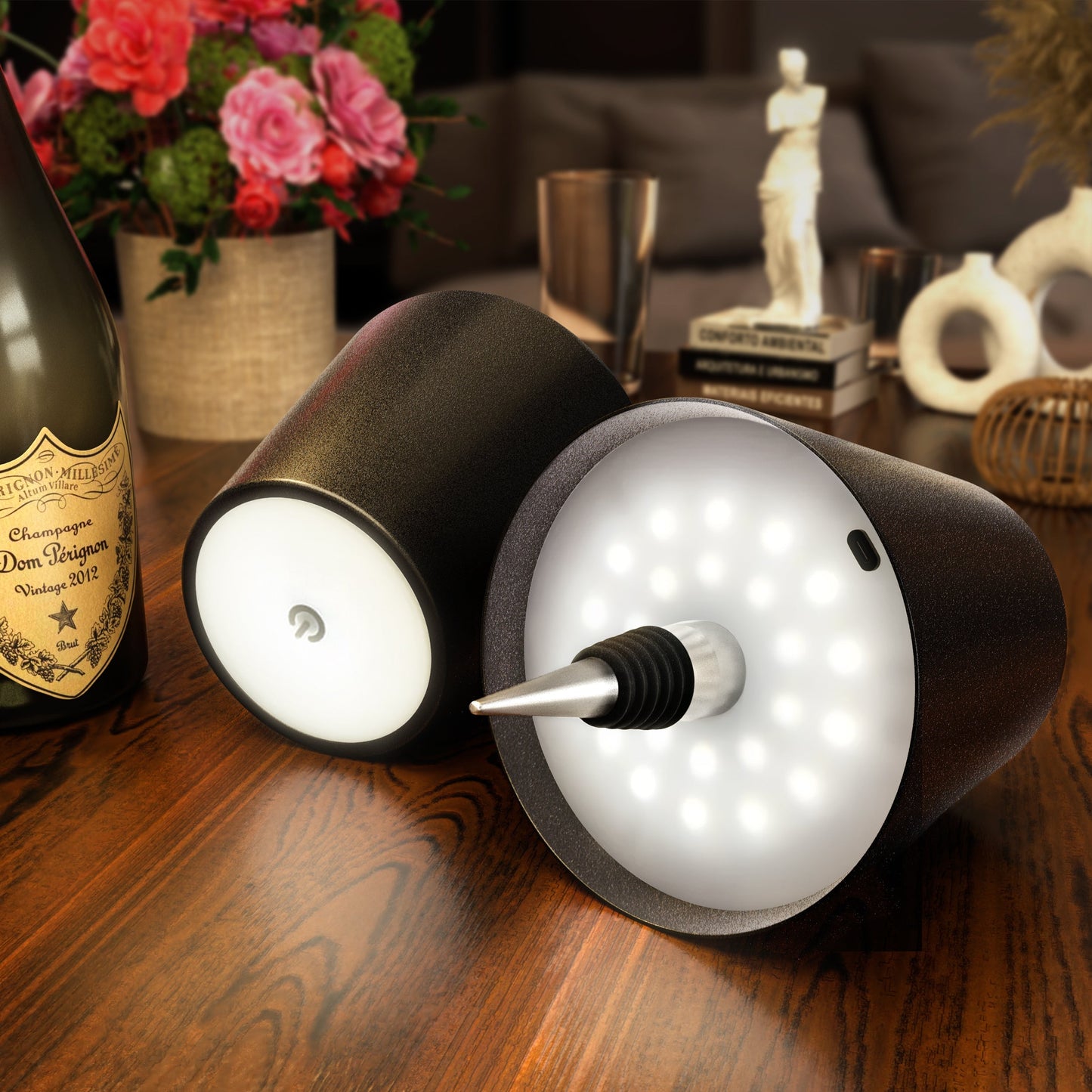 Wireless Bottle Lamp – Modern Design