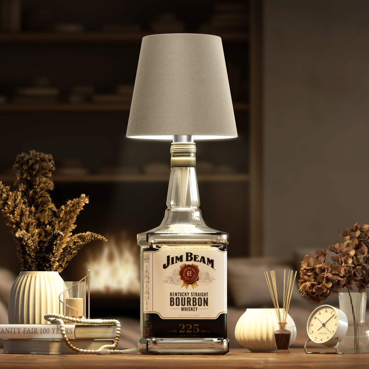 Wireless Bottle Lamp – Modern Design