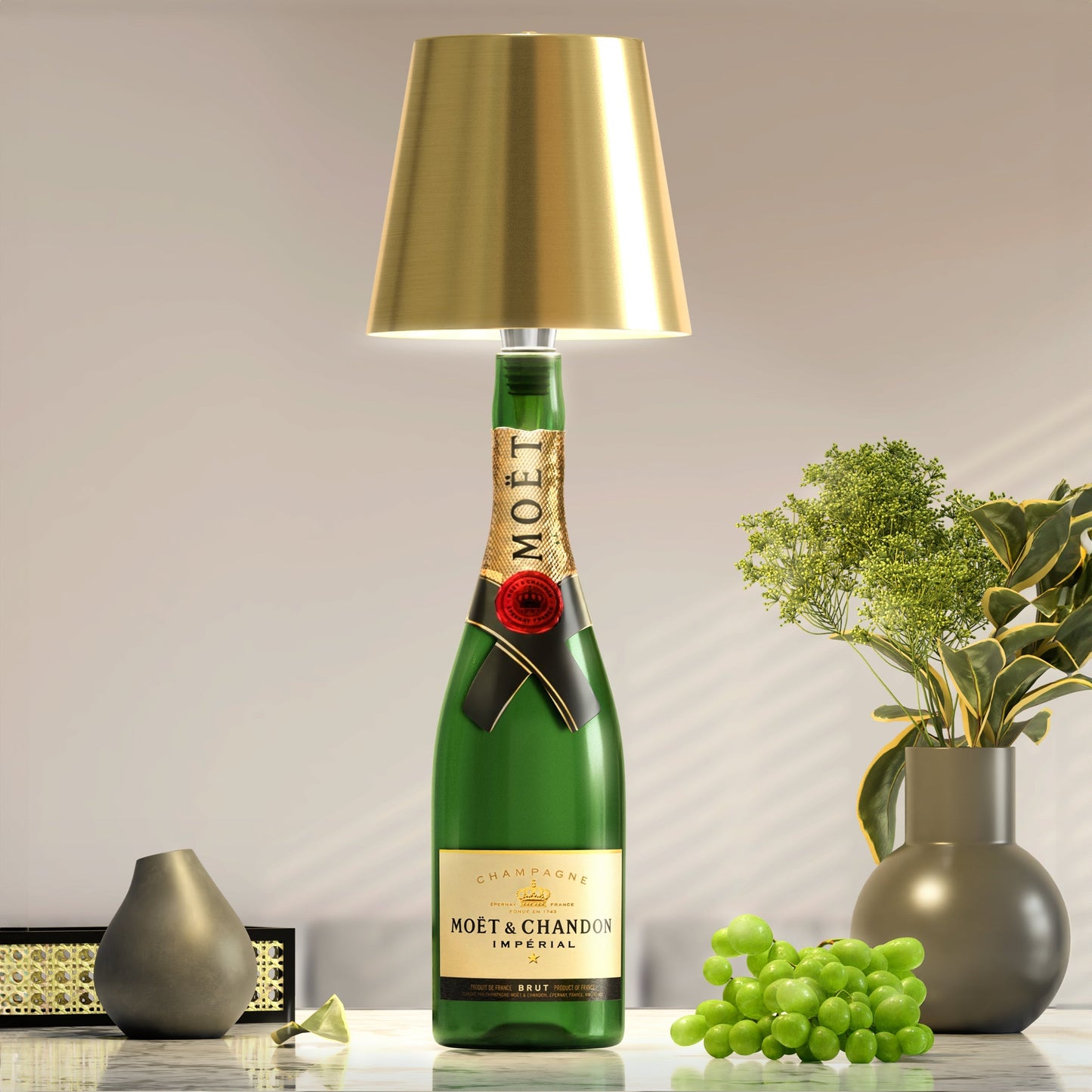 Wireless Bottle Lamp – Modern Design