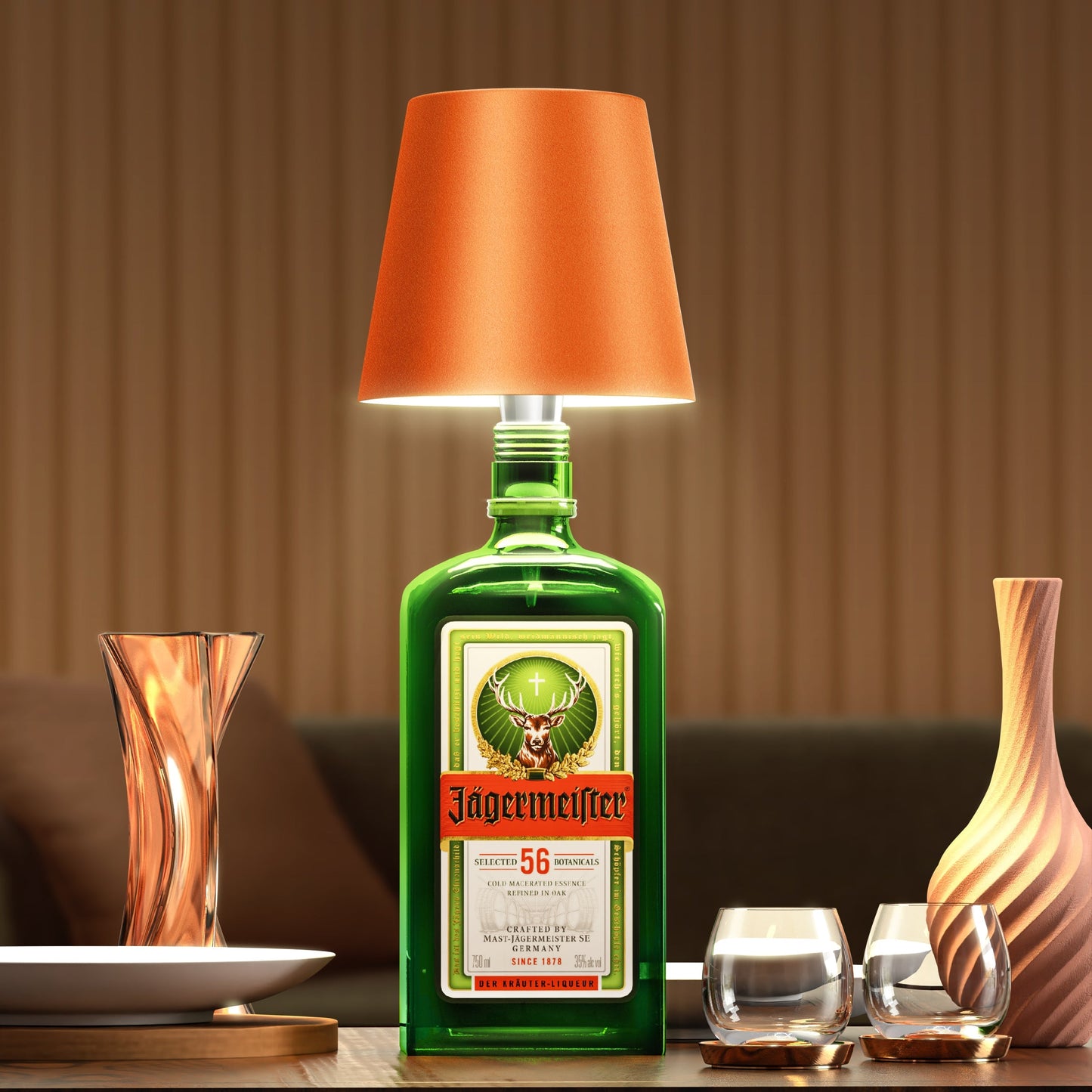 Wireless Bottle Lamp – Modern Design