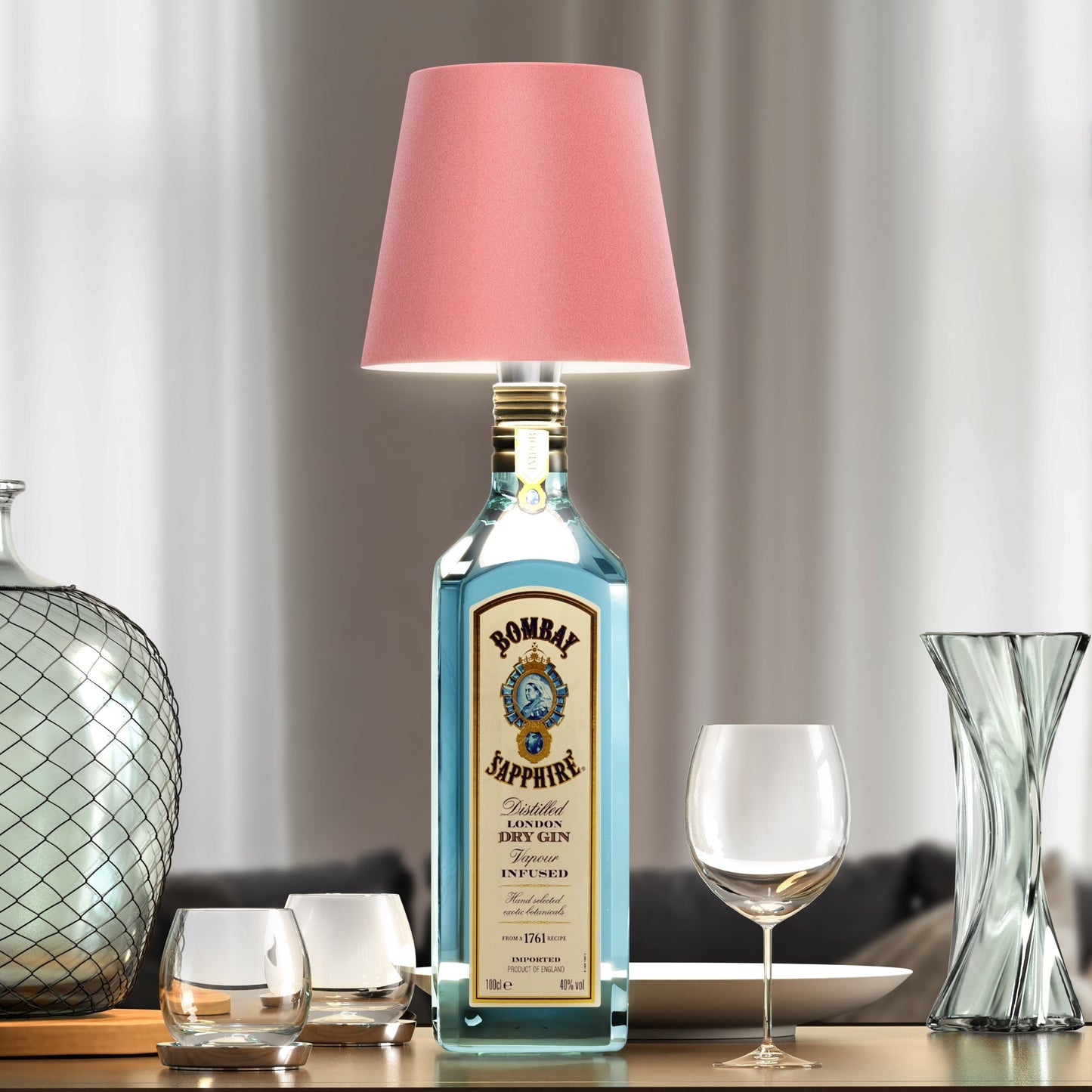 Wireless Bottle Lamp – Modern Design