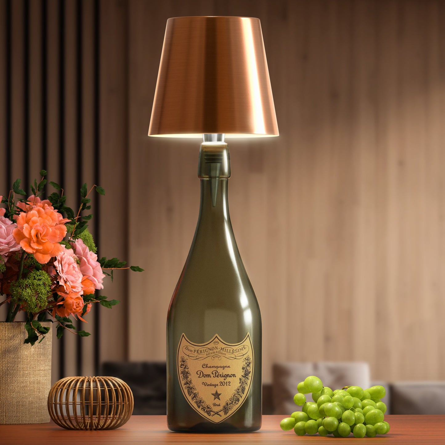 Wireless Bottle Lamp – Modern Design